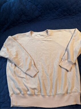 aerie Men's Crewneck Sweater - Light Beige